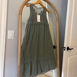 Made in Italy cotton dress free people style